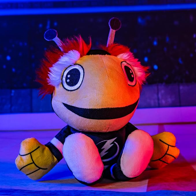 Bleacher Creatures Tampa Bay Lightning Thunderbug 8" Kuricha Mascot Sitting Plush - Soft Chibi Inspired Mascot