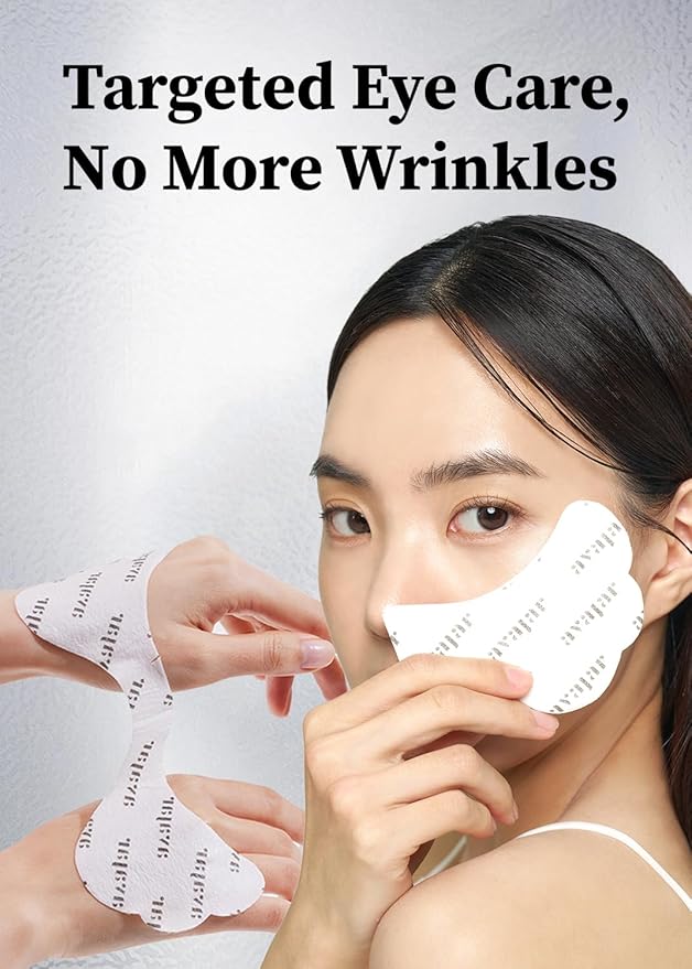 Avajar Collagen Eye Patches, Premium PDRN Anti-Aging Under Eye Patches for Wrinkles & Dark Circles with Peptides and Niacinamide, Firming & Hydrating Korean Skincare Eye Mask for Women, 5 Sheets