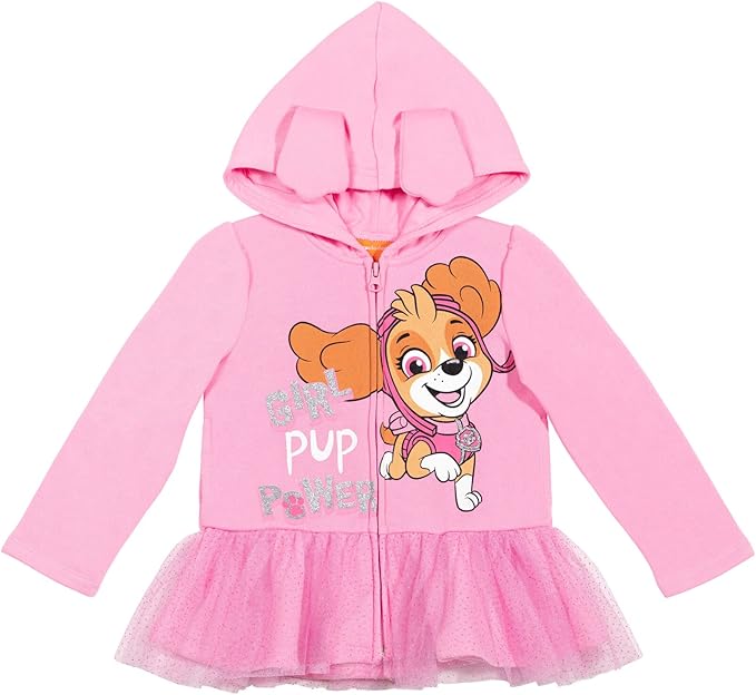Paw Patrol Skye Zip Up Costume Hoodie Infant to Big Kid