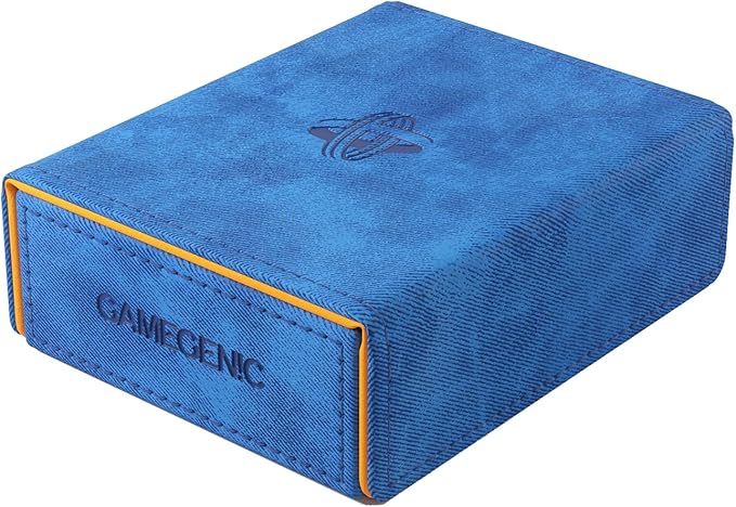 Gamegenic Token Keep - Premium Token Box for Safe Storage, Fits Dungeon 1100+ and Dungeon S 550+, Holds Tokens, Dice, and Cards, Fully Usable During Gameplay, Blue/Orange Color, Made