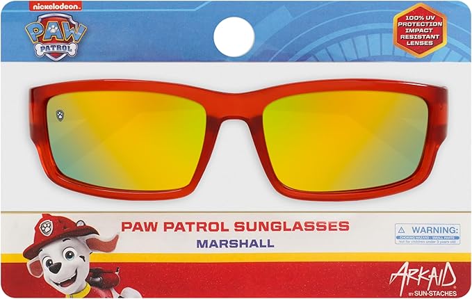 ARKAID PAW Patrol Boys Sunglasses | Chase, Marshall and Rubble | Safe UV400 | One Size Fits Most Kids