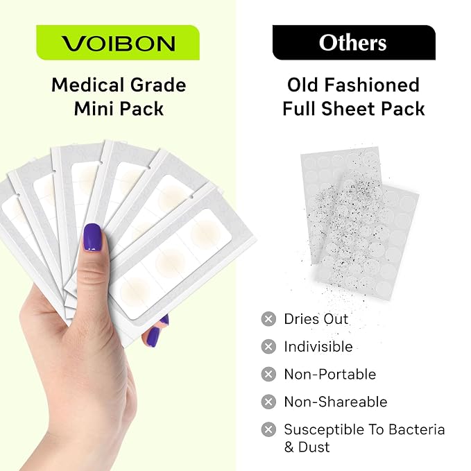 Pimple Patches For Face, Invisible Hydrocolloid Acne Patches Acne Treatment,Covering Zits & Blemishes in Skin and Face, Zit Patches with Salicylic Acid, FSA Eligible Items 48 Count