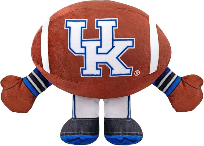 Bleacher Creatures Kentucky Wildcats 8" NCAA Kuricha Football Sitting Plush - Soft Chibi Inspired Plush