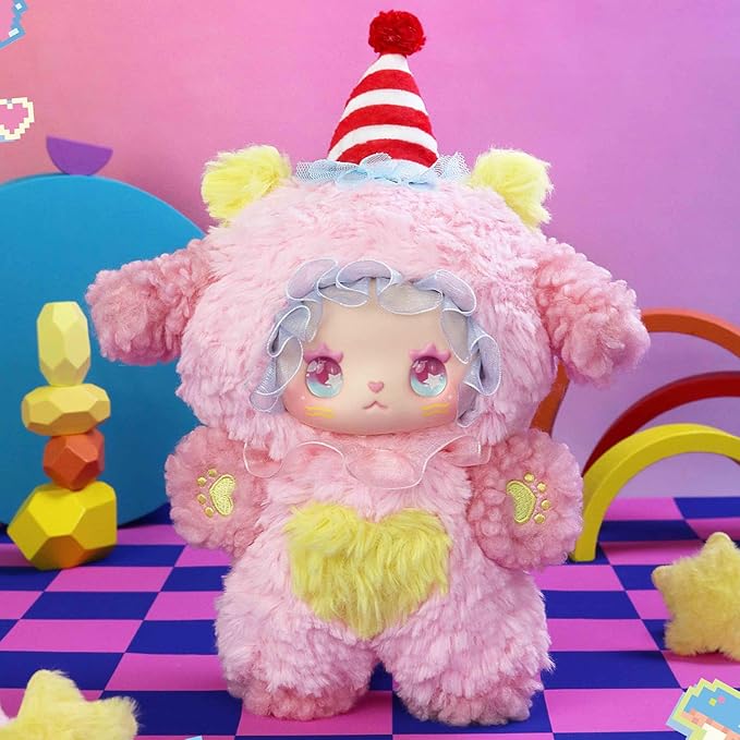 CALEMBOU Plush Blind Box, Kawaii Emma Flavor Twist Series Stuffed Blind Box Doll, Kawaii Mystery Vinyl Plush Toys Collectible for Birthday Gift