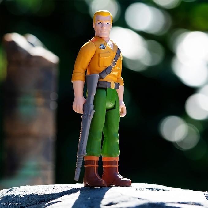Super7 G.I. Joe Duke - 3.75" G.I. Joe Action Figure with Accessory Classic Cartoon Collectibles and Retro Toys