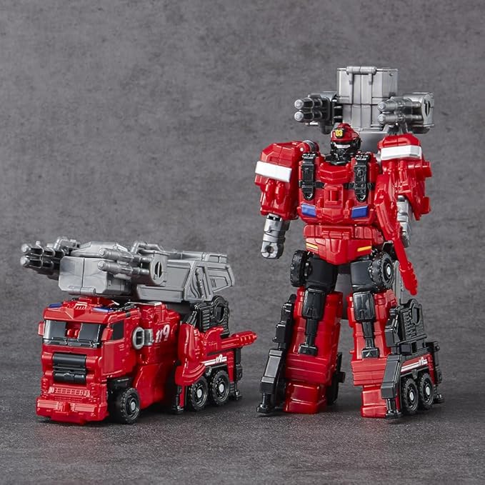 New TOBOT, MINI TOBOT L, Youngtoys Transforming Collectible Vehicle to Robot, Heroes Animation Character Toys for Kids 3 and up Transform Toys Cars, Mini Size 7-inch