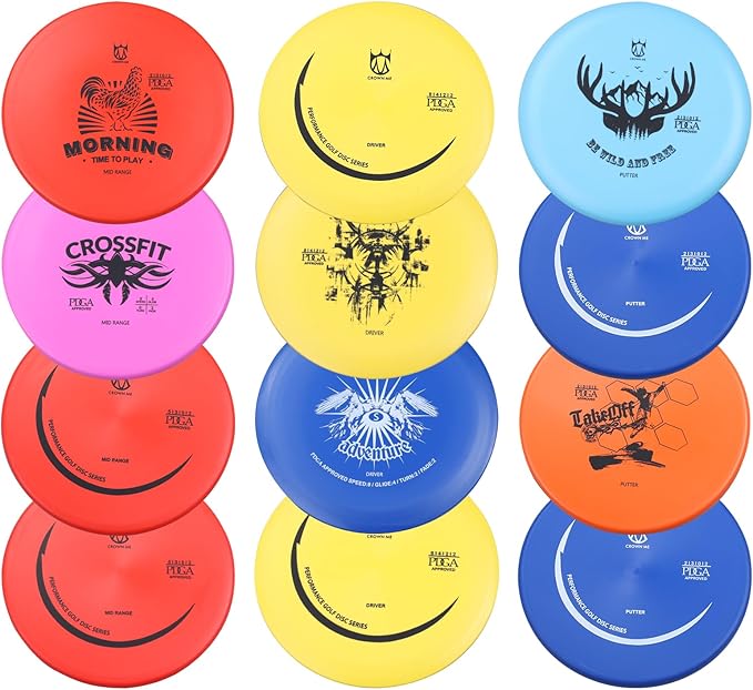 CROWN ME Disc Golf Set, Disc Golf Starter Set