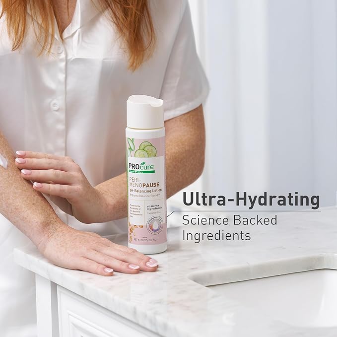 PROcure pH-Balancing Perimenopause Body Lotion – Hyaluronic Acid, Ceramides & Niacinamide for Hormonal Skin Dryness, Sensitivity & Comfort
