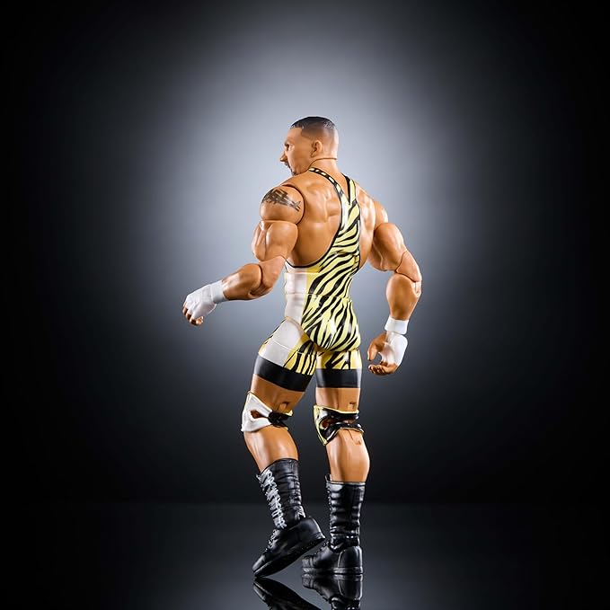Mattel WWE Elite Action Figure & Accessories, Series #119, 6-inch Collectible Bron Breaker with 25 Articulation Points & Swappable Hands