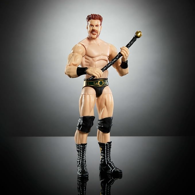Mattel WWE Elite Action Figure & Accessories, Greatest Hits 2025, 6-inch Collectible King Sheamus with 25 Articulation Points & Swappable Hands