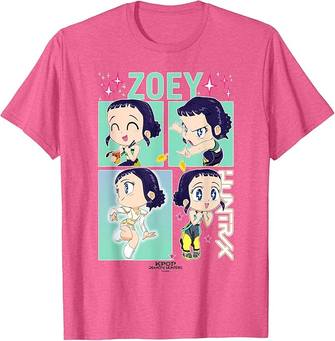 Kpop Demon Hunters Zoey Officially Licensed T-Shirt