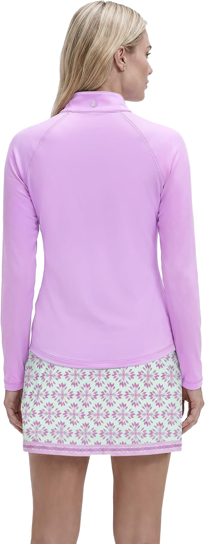 Izod Women's 1/4 Zip Pullover Performance Stretch Long Sleeve Golf Running
