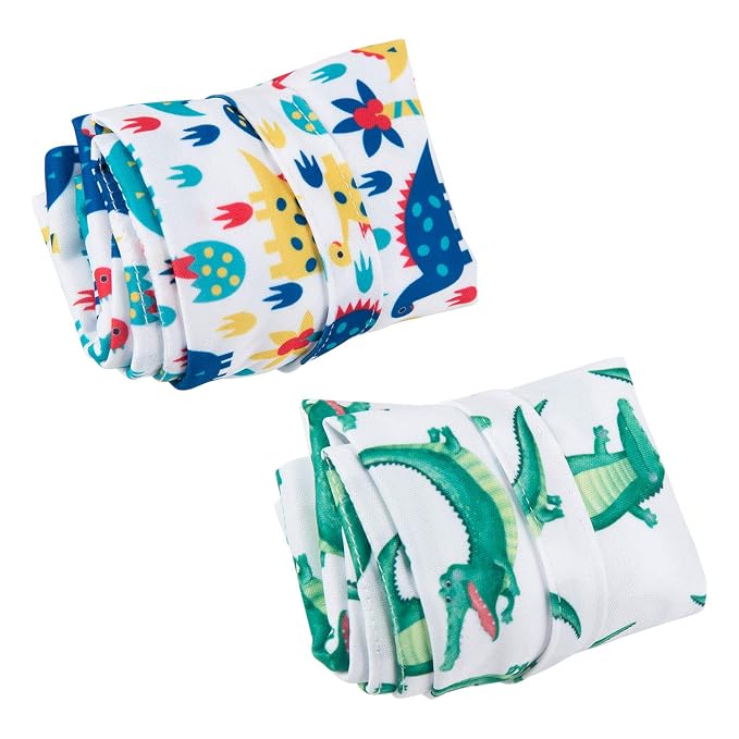 ALVA ALVABABY 2pcs Wet Dry Bags Mommy Bag,Waterproof Reusable,Yoga Gym Bag for Swimsuits or Wet Clothes L-YX2834
