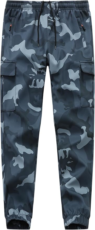 Boys Girls Snow Pants Waterproof Fleece Lined Ski Pants Kids Winter Hiking Pants