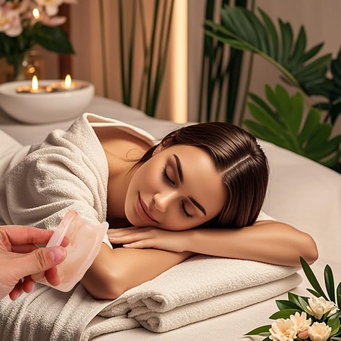 FOMIYES Handheld Pressure Point Massage Tool, Double Push Resin Full Body Manual Massagers for Shoulder, Neck, Back, Limbs, and Scalp Massage Tool Scraping Traditional Therapy