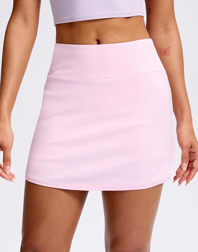 Skorts for Women with Pockets High Waisted Golf Skirts | Built-in Shorts, A Line, Athletic, Casual, Pickleball, Tennis Skirt