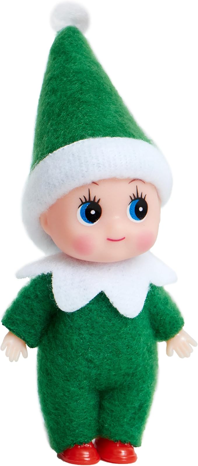 JOYIN 1 Pack Christmas Green Elf Soft Plush Toy for Adults Kids Accessories Party Favors Xmas Party Supplies Christmas Decor, Xmas Gift