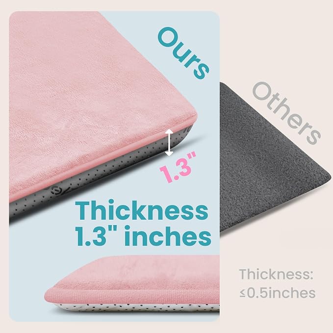 Huloo Sleep Baby Play Mat for Floor,Large 79"×79" Playpen Mat for Toddler,Infant,Kids,1.3" Thick Non-Slip Nursery Rug,Water Repellent Soft Padded Activity Mats for Tummy Time, Crawling,Playroom（Pink）
