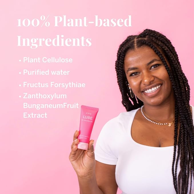 Pixie Cup Insertion Gel – Water-Based Glide for Menstrual Cups & Discs – Gentle, Fragrance-Free, Plant-Based, Silicone & Latex Compatible – TSA Approved 75 mL Tube