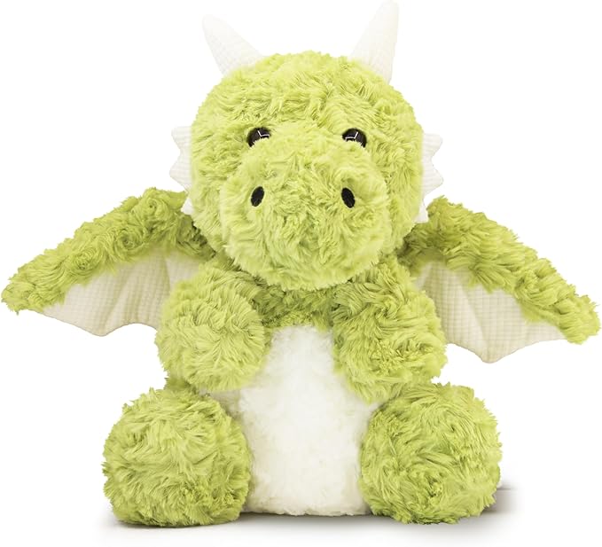 Soft Little Flying Dinosaur Stuffed Plush Pillow, Adorable Green Dragon Plush Toy and Birthday Presents for Kids, Adults and Collectors(Green/19.7in)