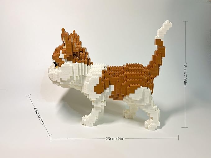 Cat Building Block Set, Animal Cat1300+ Pieces, Gifts Suitable for Adults and Kid