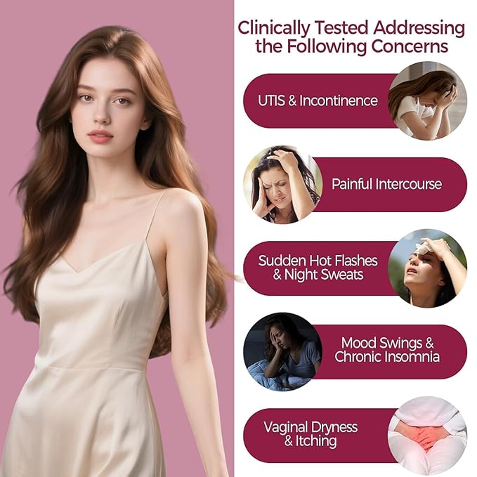 Estriol Cream for Women, Creamy Peach Vaginal Bioidentical Estrogen Cream, Menopause Care: Balance Hormones, Treat Hot Flashes, Night Sweats, and Protect Intimate Skin, 50g