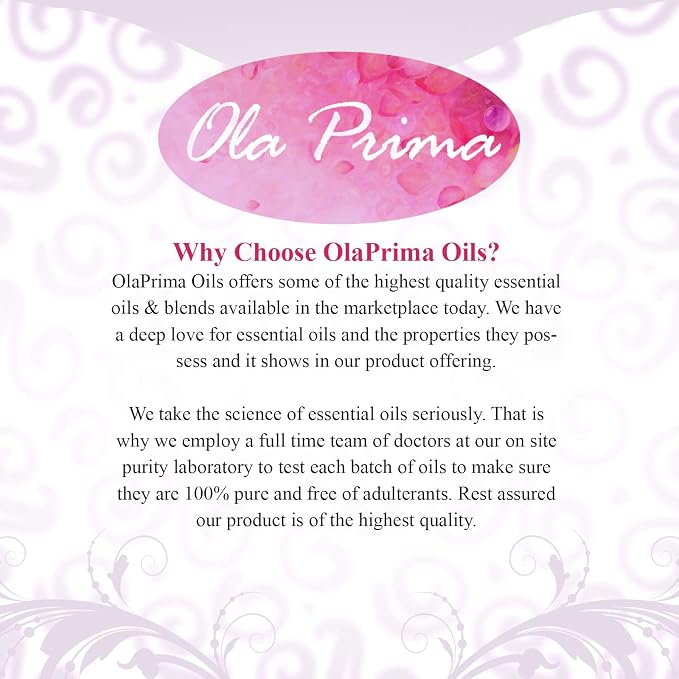 Ola Prima Rosemary Essential Oil - Pure Rosemary Oil (8 Fluid Ounces)