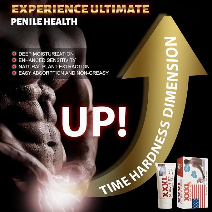 Male Enhancement Cream, Man Big Size Re-Vitalize Cream for Private Part, Extra Strength Massage Oil for Thickness Strength and Prolonged Performance Enhance Size