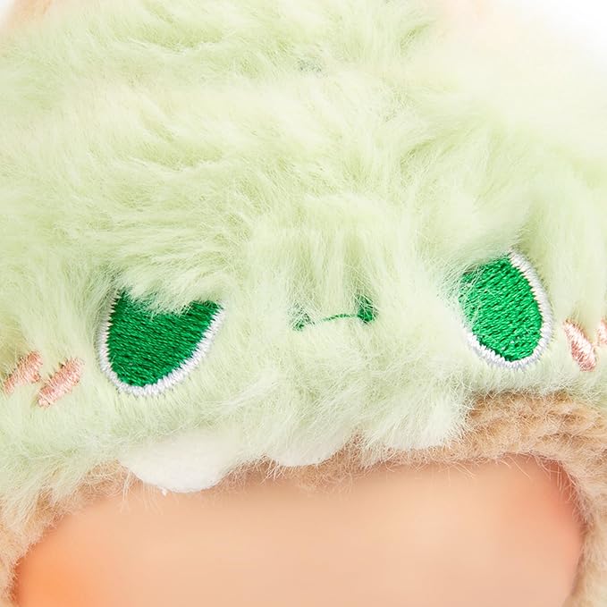 Plush Doll Clothes for Labubu - Cute Animal 17cm Doll Clothing, Premium Doll Accessories Clothes for Collectors or Display - Kawaii Dinosaur Costume (No Dolls)