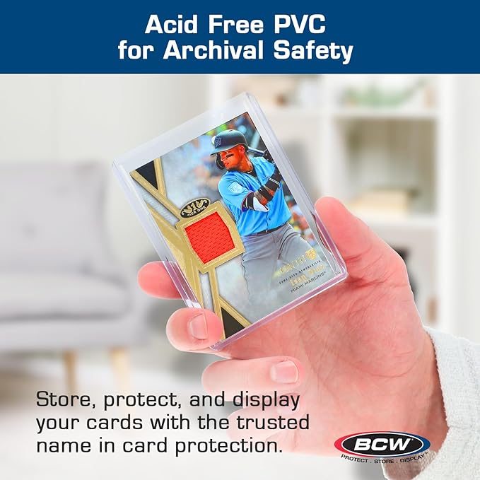 BCW Thick 138PT Card Top Load Holder (Pack of 10), 3 x 4