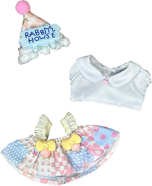 Doll Cloth Set for 17cm Dolls,Stylish Outfit Ice-Cream Dress Designer,Cute Cloth for Dress up Unique Style (Doll Not Included)