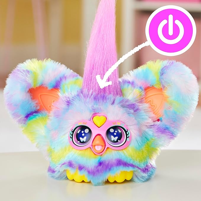 Furby Furblets 2 Pack of Spring Mini Friends Nug-Ette & Swee-Dee, Easter Egg & Chick Themed, Electronic Plush Toys, Multicolor, Back to School Gifts, Ages 6+ (Amazon Exclusive)
