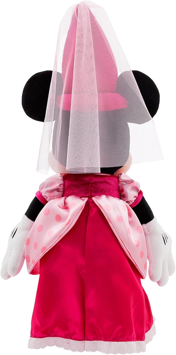 Disney Store Unisex-Children Princess Collection: Medium 23-Inch Minnie Mouse Plush - Soft, Huggable & Authentic Toy for Fans & Kids