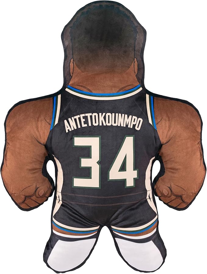 Bleacher Creatures Milwaukee Bucks Giannis Antetokounmpo 24" NBA Bleacher Buddy - Soft Plush Toy