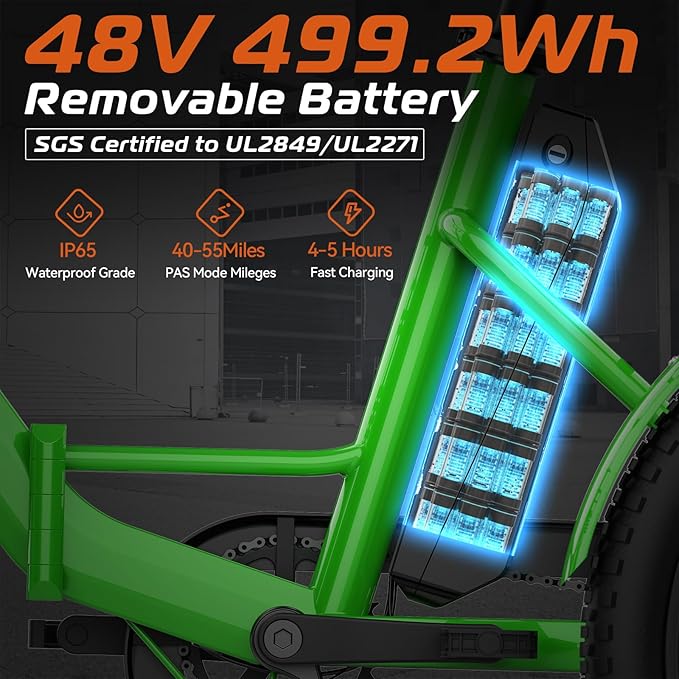 Vivi T01 20" x2.6 Fat Tire Electric Tricycle for Adults, 750W Peak 20'' Folding 3 Wheels Electric Bike, 95% Pre-Assembled, Speed Differential, 15.5MPH Eletric Trike with Bracket