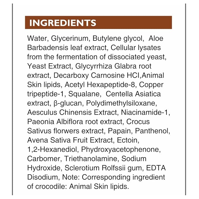Crocodile Repair Eye Cream, Smooth Tired And Puffy Eyes, Containing Crocodile Oil Reducing Wrinkles, 20g/PC (1PC)