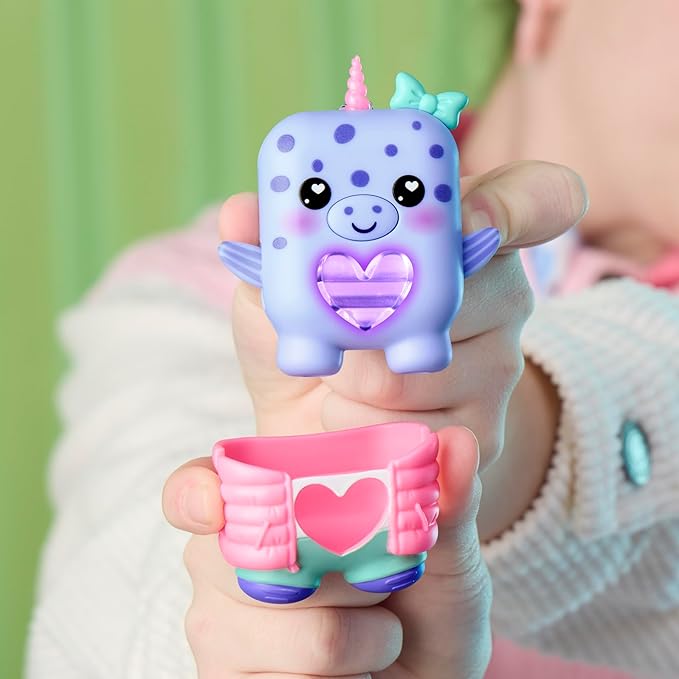 Blubby The Narwhal, Electronic Pet Narwhal Toy, 70+ Responses, Interactive Fidget Toys for Girls & Boys Ages 5+