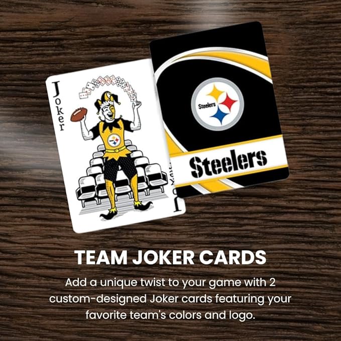 MasterPieces - NFL Playing Cards, Officially Licensed Minnesota Vikings Football Deck, Family Games for Adults and Kids, Standard Index
