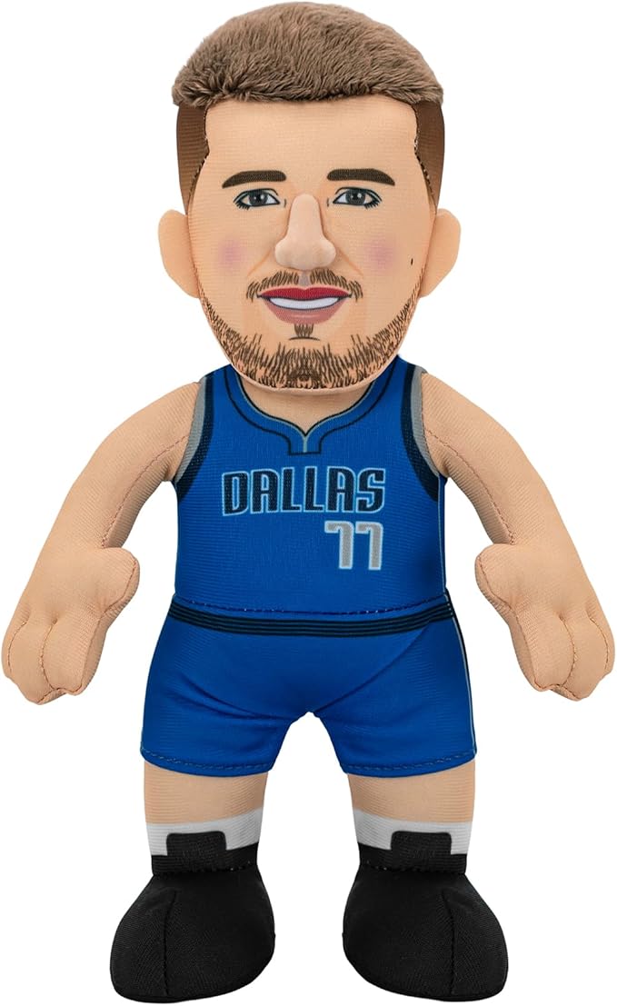 Bleacher Creatures Dallas Mavericks Luka Doncic 10" NBA Plush Figure - A Superstar for Play Or Display