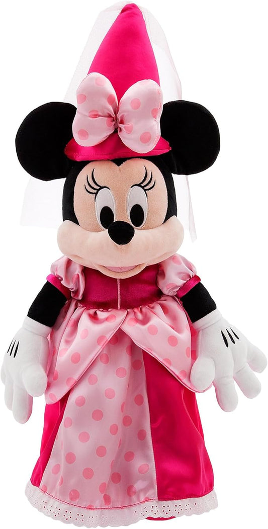 Disney Store Unisex-Children Princess Collection: Medium 23-Inch Minnie Mouse Plush - Soft, Huggable & Authentic Toy for Fans & Kids