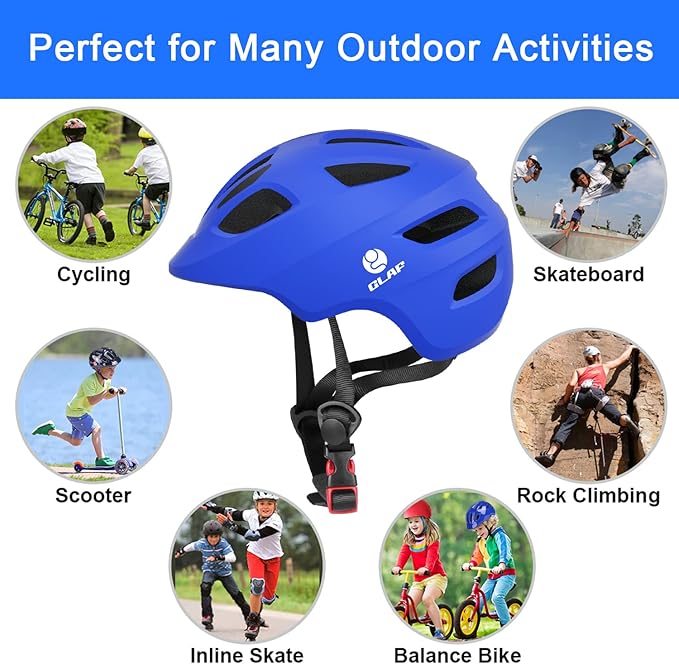 GLAF Baby Bike Helmet Toddler Helmets for 1 Year Old and up Infant Girls Boys Multi Sport Adjustable for Scooter Bicycle Skateboard Cycling