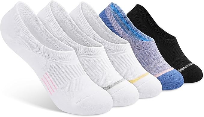 Gonii Womens No Show Socks Athletic Ankle Socks Cushioned Running Low Cut 5-8 Pairs