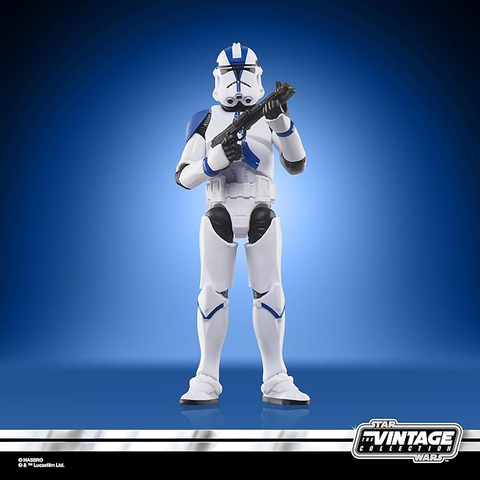 STAR WARS The Vintage Collection Clone Trooper (501st Legion), OBI-Wan Kenobi 3.75 Inch Collectible Action Figure