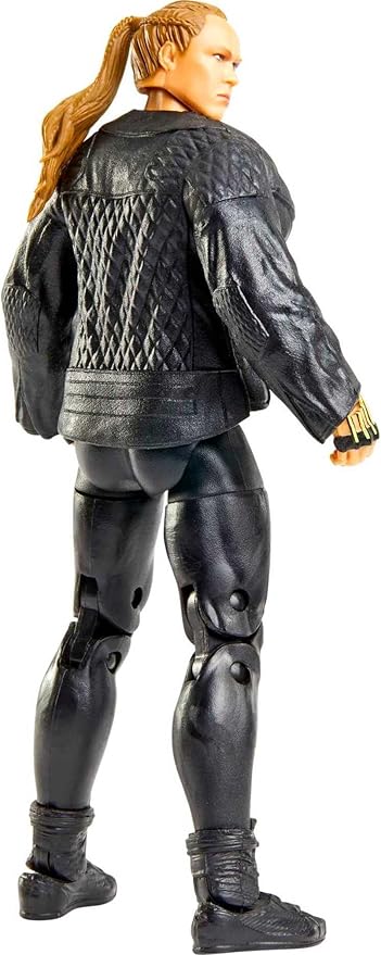Mattel WWE Elite Collection Action Figure & Accessories, Series #97 Ronda Rousey 6-inch Collectible with 25 Articulation Points & Swappable Hands