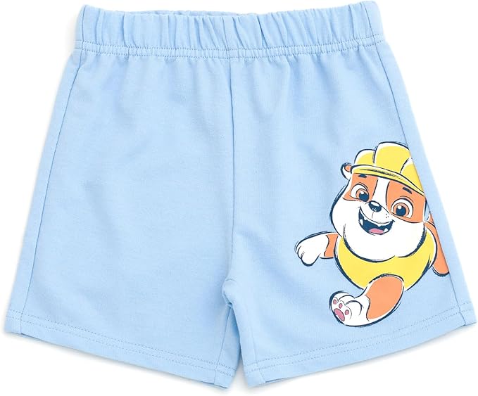 Paw Patrol Pullover Hoodie and French Terry Shorts Newborn to Little Kid Sizes (Newborn - 5)