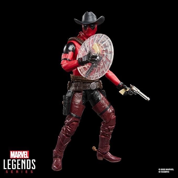 Marvel Legends Series Cowboypool, Marvel Studios' Deadpool & Wolverine Movie Collectible 6-Inch Action Figure Gift