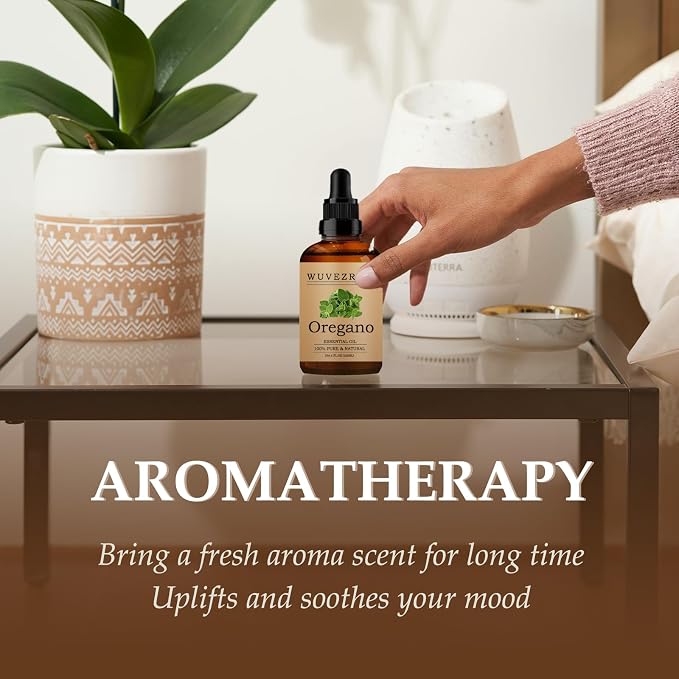 Oregano Essential Oils 120ML, Pure Oregano Essential Oil for Aromatherapy Diffuser - 4 Fl Oz