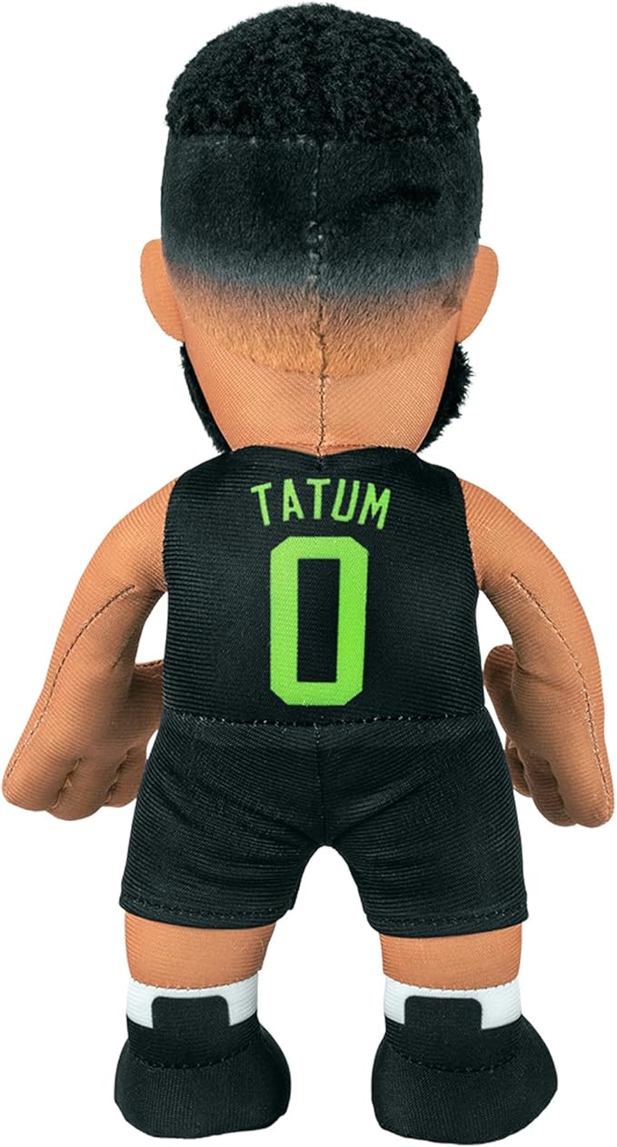 Bleacher Creatures Boston Celtics Jayson Tatum 10" NBA Plush Figure(City Edition '24-'25) - A Superstar for Play Or Display