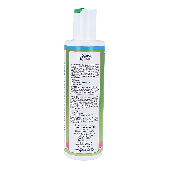 Lemisol, Gentle Daily Cleanser Ounce, fresh, 8 Fl Oz (4332401861)