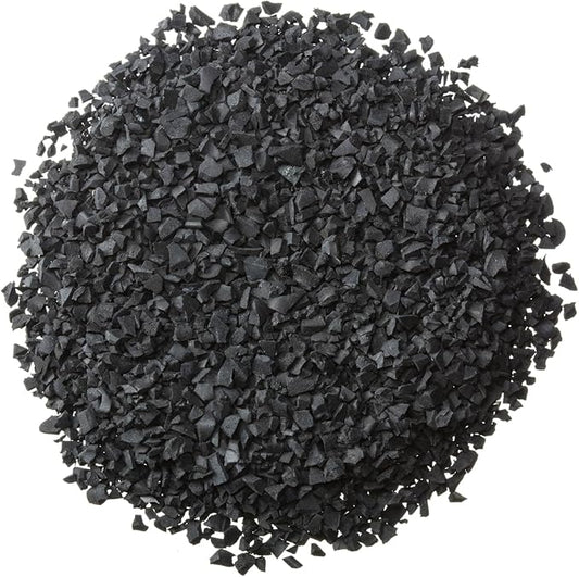 Fast Patch Poured-in-Place Surfacing Repair Kit Fix Rubber Playground (Black, Small)